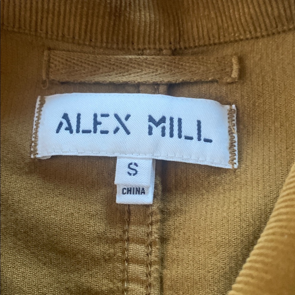 Alex Mill Men's Lightweight Chore Coat Light Brown - Picture 2 of 9